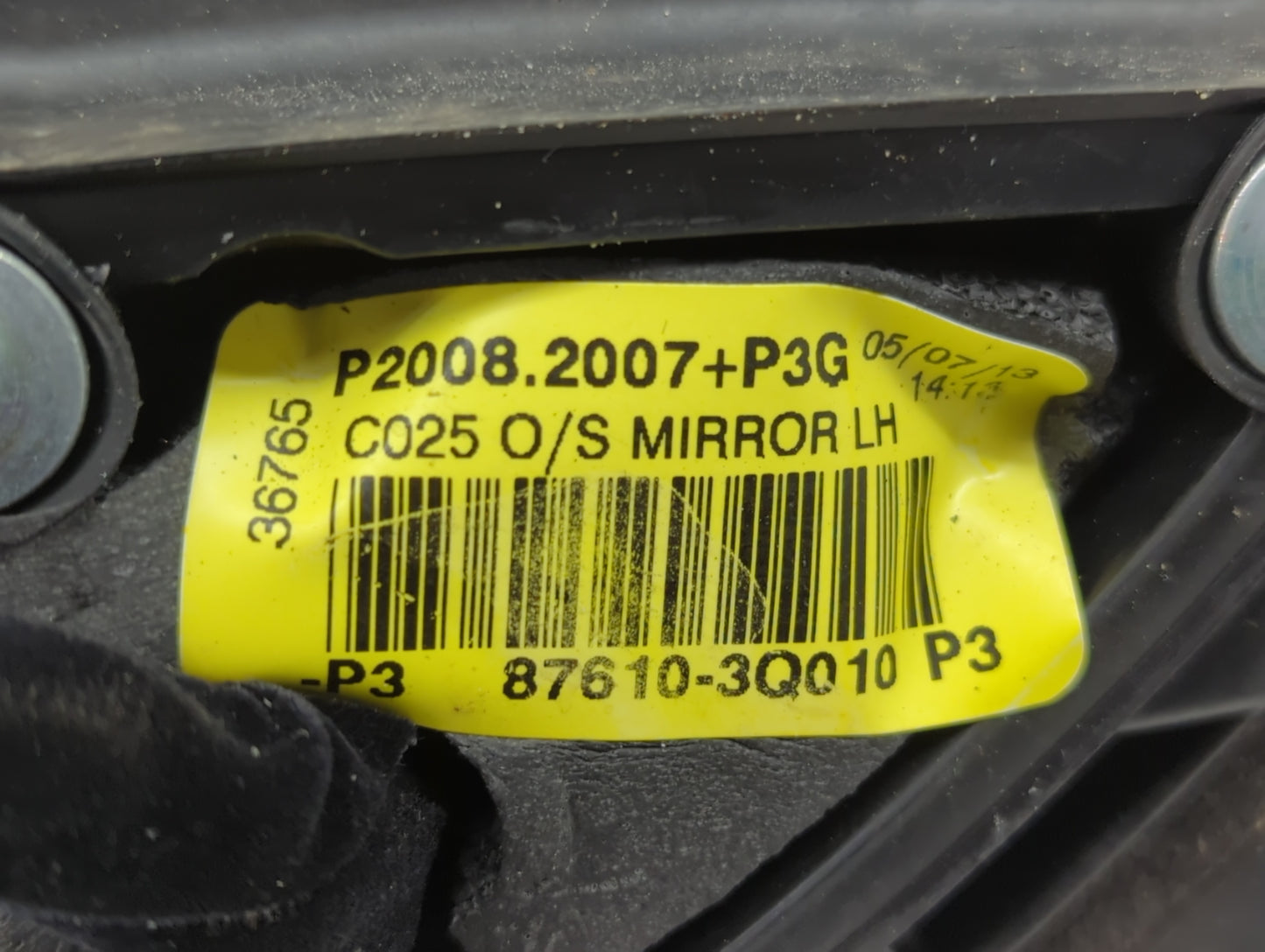 2011-2014 Hyundai Sonata Driver Side View Mirror - Left Door Mirror OEM Used - Oemusedautoparts1.com