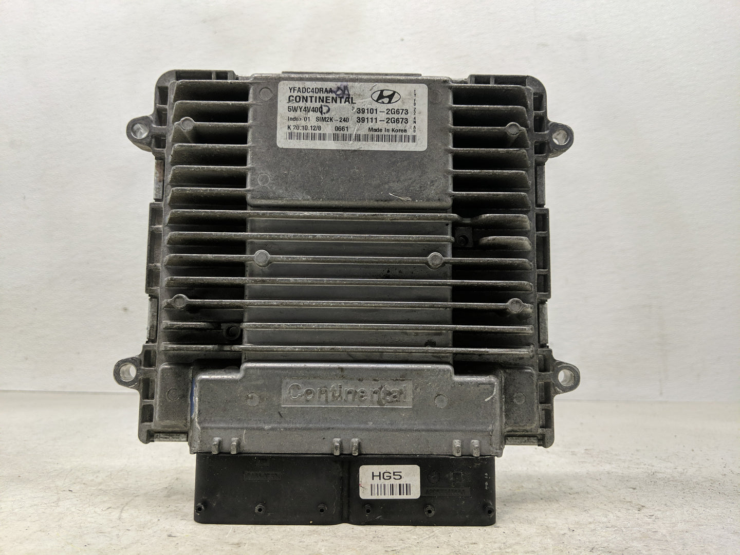 2011-2014 Hyundai Sonata PCM Engine Control Computer ECU ECM PCU OEM Fits Fits 2011 2012 2013 2014 OEM Used Auto Parts - Oem