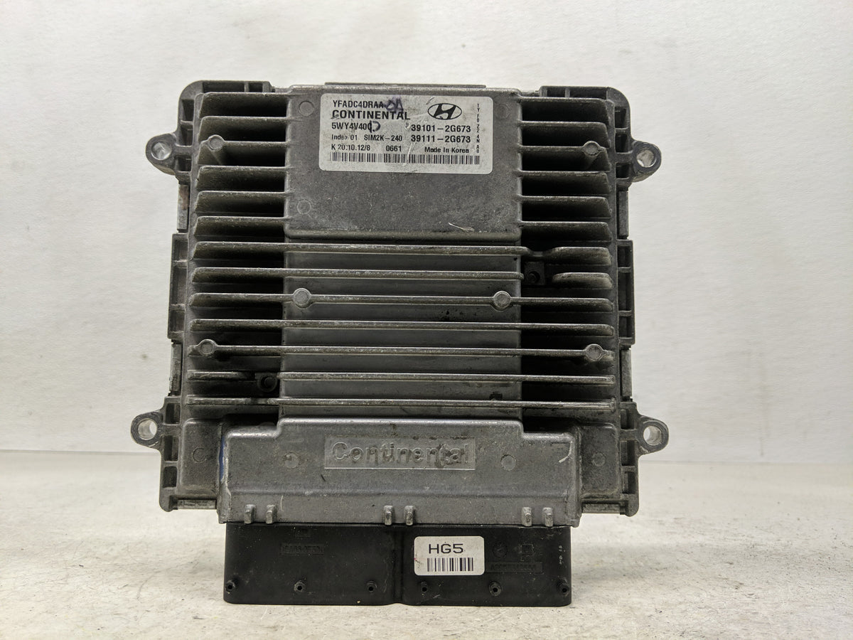 2011-2014 Hyundai Sonata PCM Engine Control Computer ECU ECM PCU OEM Fits 2011 2012 2013 2014 OEM Used Auto Parts - Oemuseda