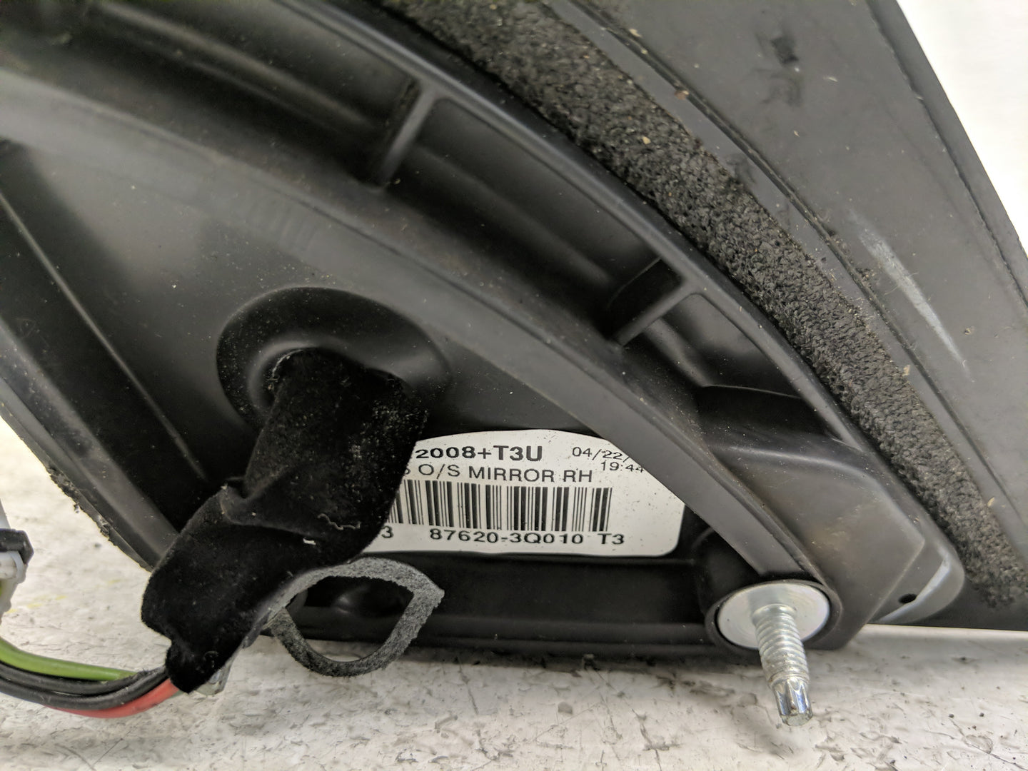 2011-2014 Hyundai Sonata Passenger Side View Mirror - Right Door Mirror OEM Used - Oemusedautoparts1.com