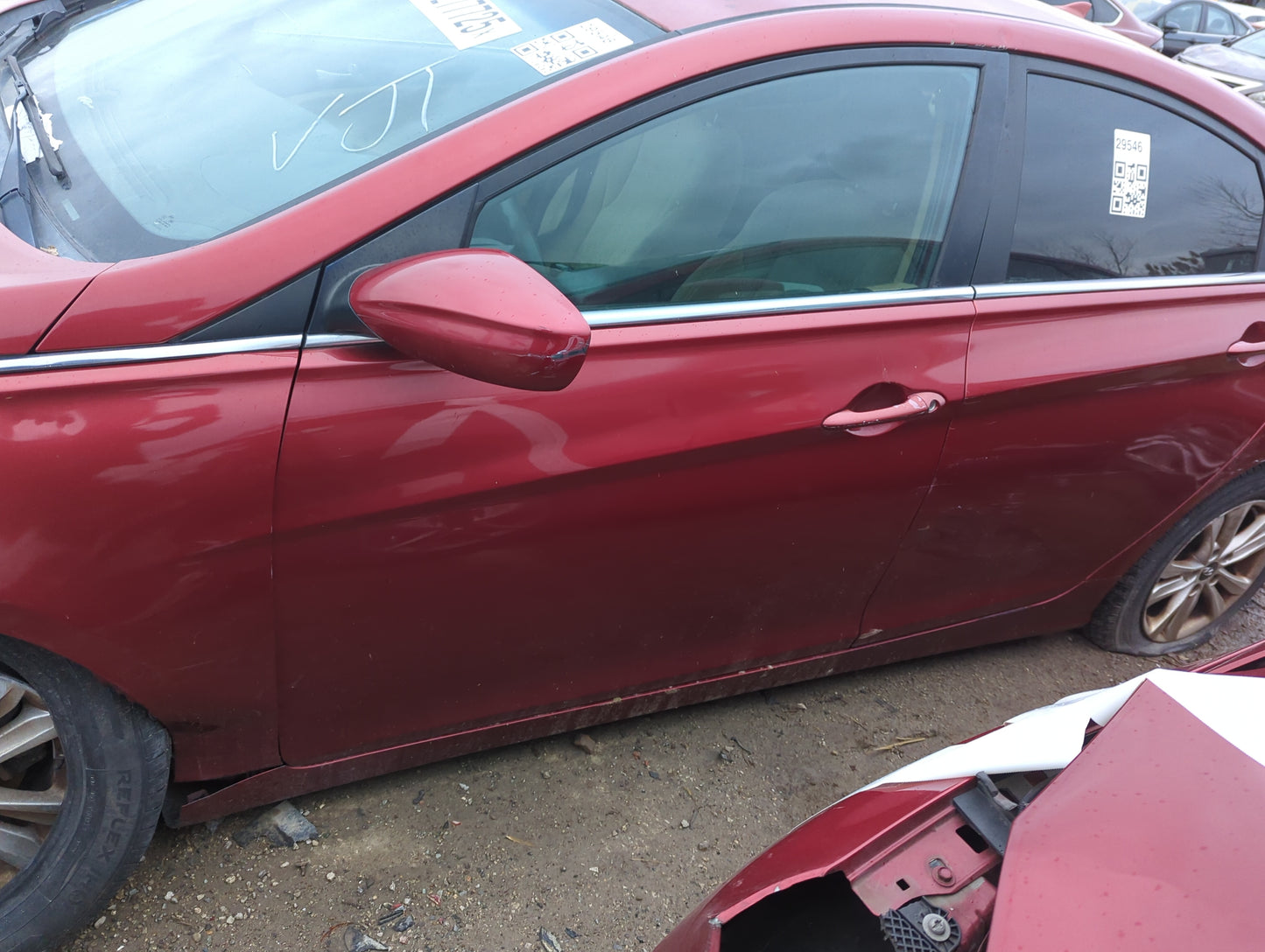 2011-2014 Hyundai Sonata Driver Front Door Oem 1309272 - Oemusedautoparts1.com