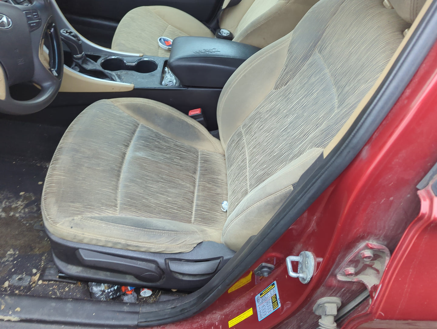 2013-2015 Hyundai Sonata Driver Front Seat Oem - Oemusedautoparts1.com