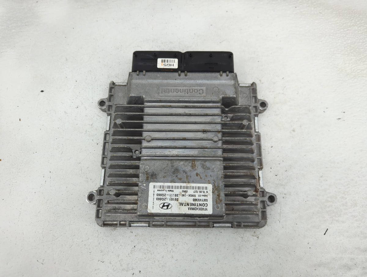 2011-2014 Hyundai Sonata PCM Engine Control Computer ECU ECM PCU OEM P/N:39111-2G663 39101-2G663 Fits 2011 2012 2013 2014 OE