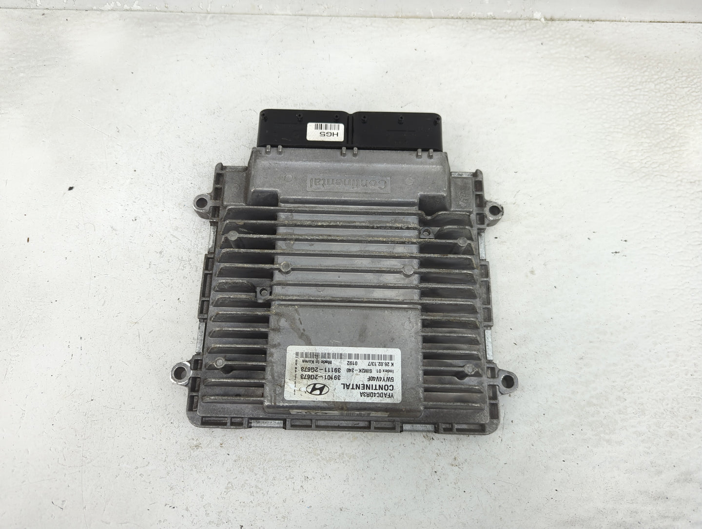 2013 Hyundai Sonata PCM Engine Control Computer ECU ECM PCU OEM P/N:39111-2G673 39101-2G673 Fits OEM Used Auto Parts - Oemus