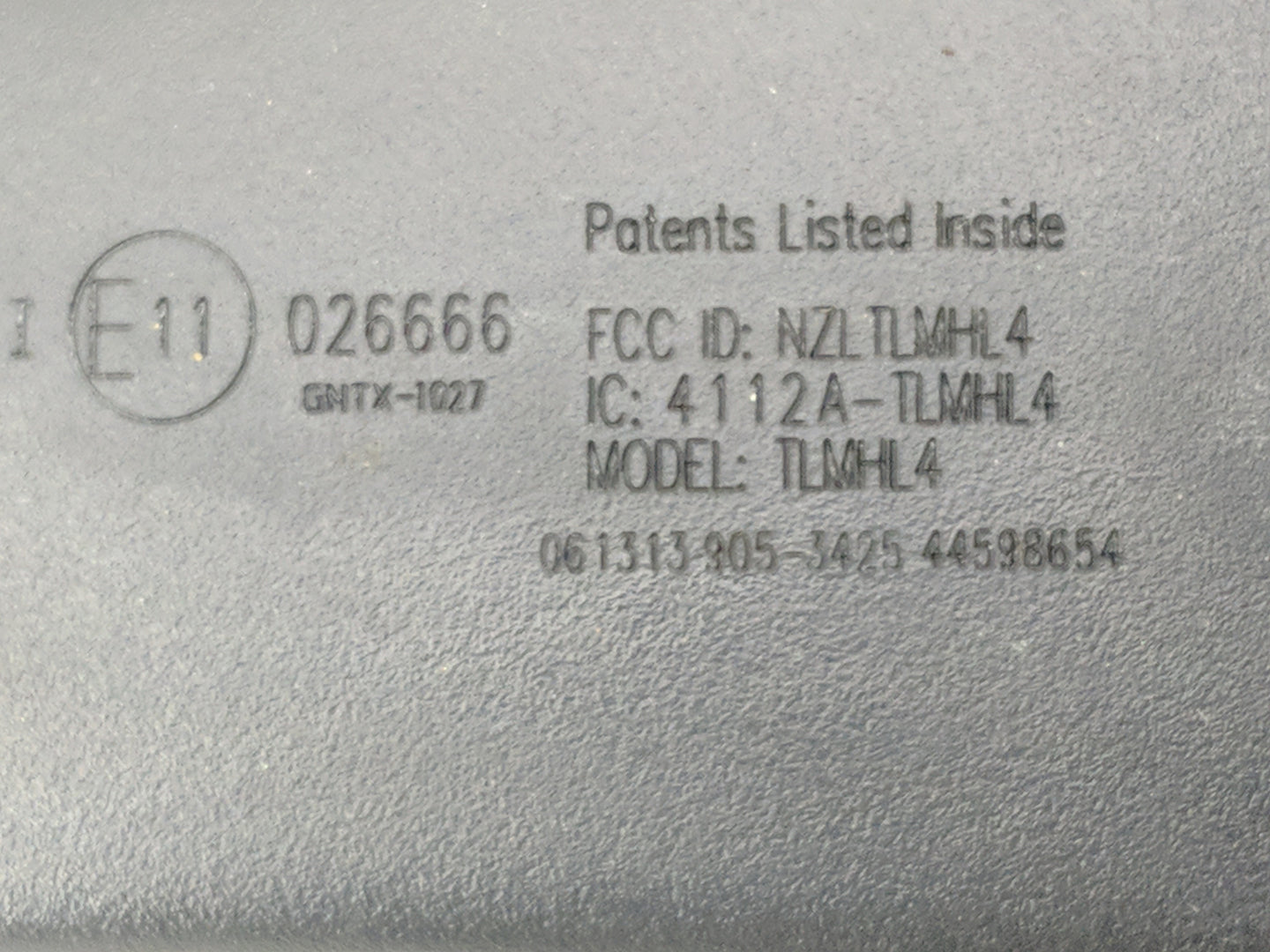 2011-2019 Hyundai Sonata Interior Rear View Mirror Replacement OEM P/N:4112A-TLMHL4 E11026666 Fits OEM Used Auto Parts - Oem