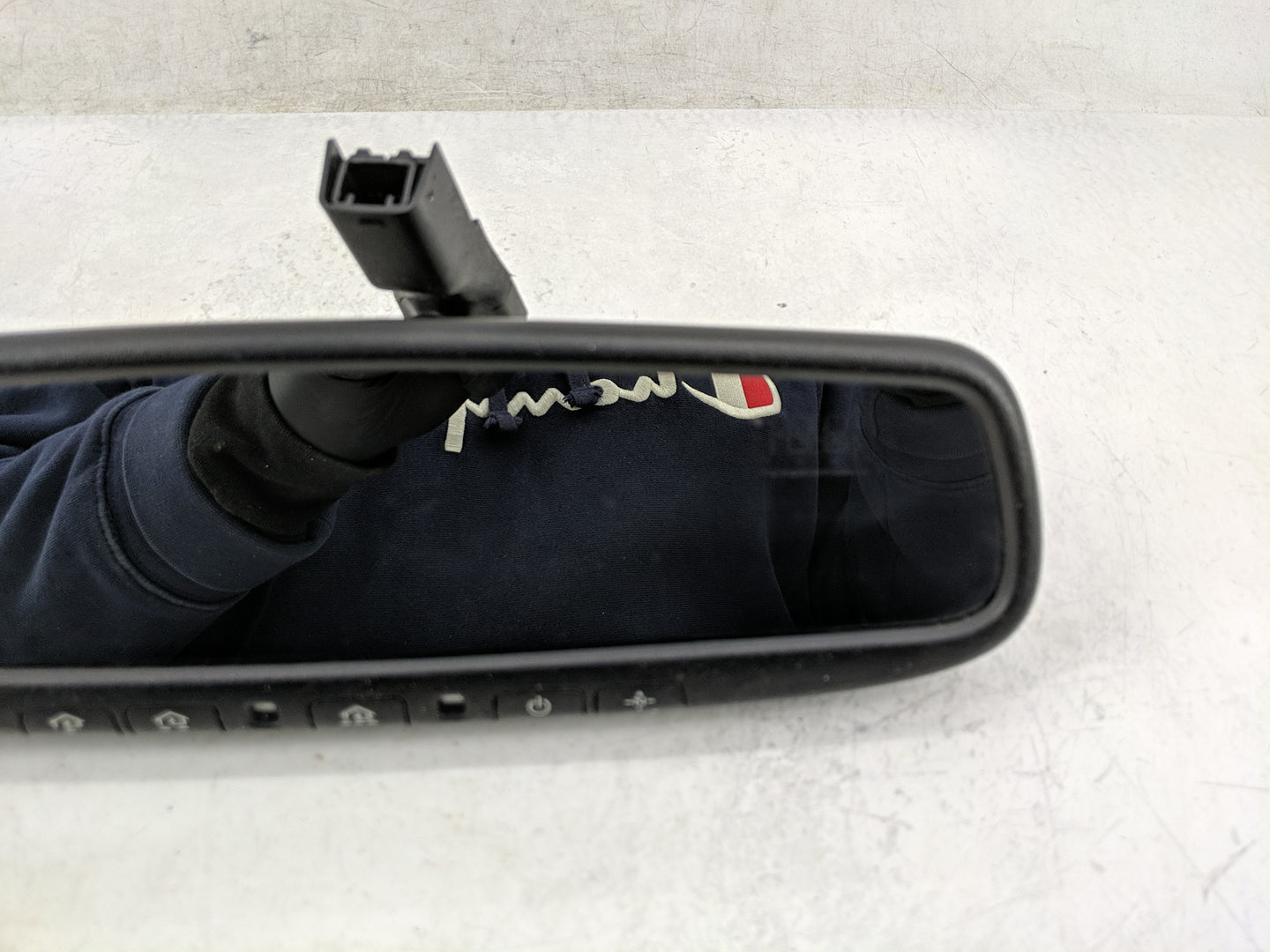 2011-2019 Hyundai Sonata Interior Rear View Mirror Replacement OEM P/N:E11028008 Fits OEM Used Auto Parts - Oemusedautoparts