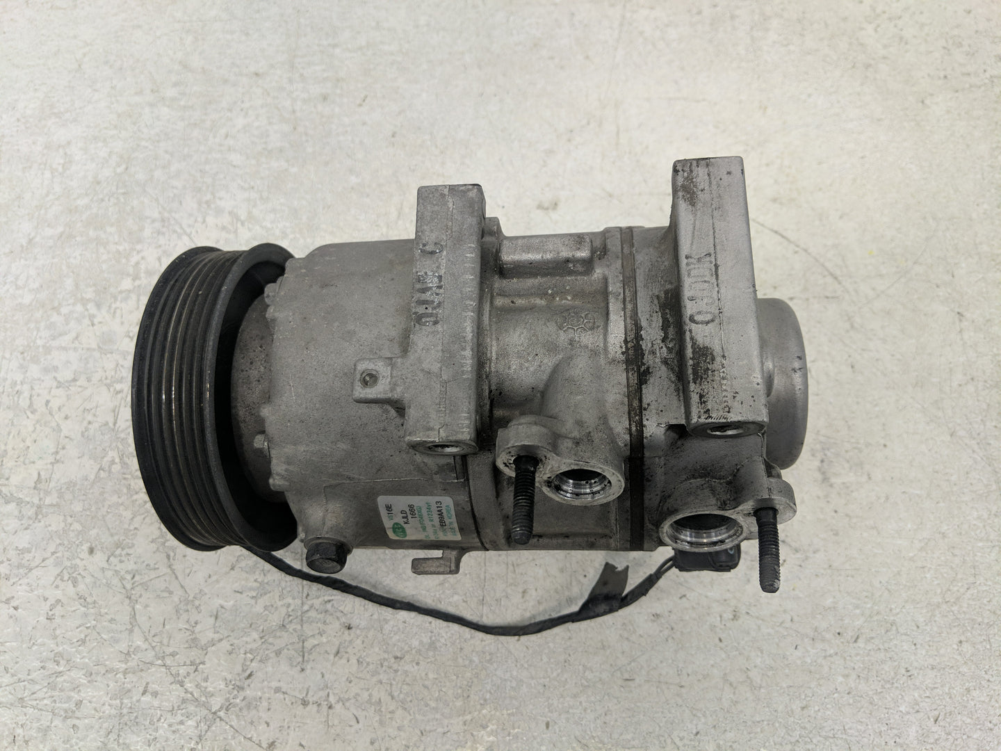2012-2014 Hyundai Sonata Air Conditioning A/c Ac Compressor Oem - Oemusedautoparts1.com