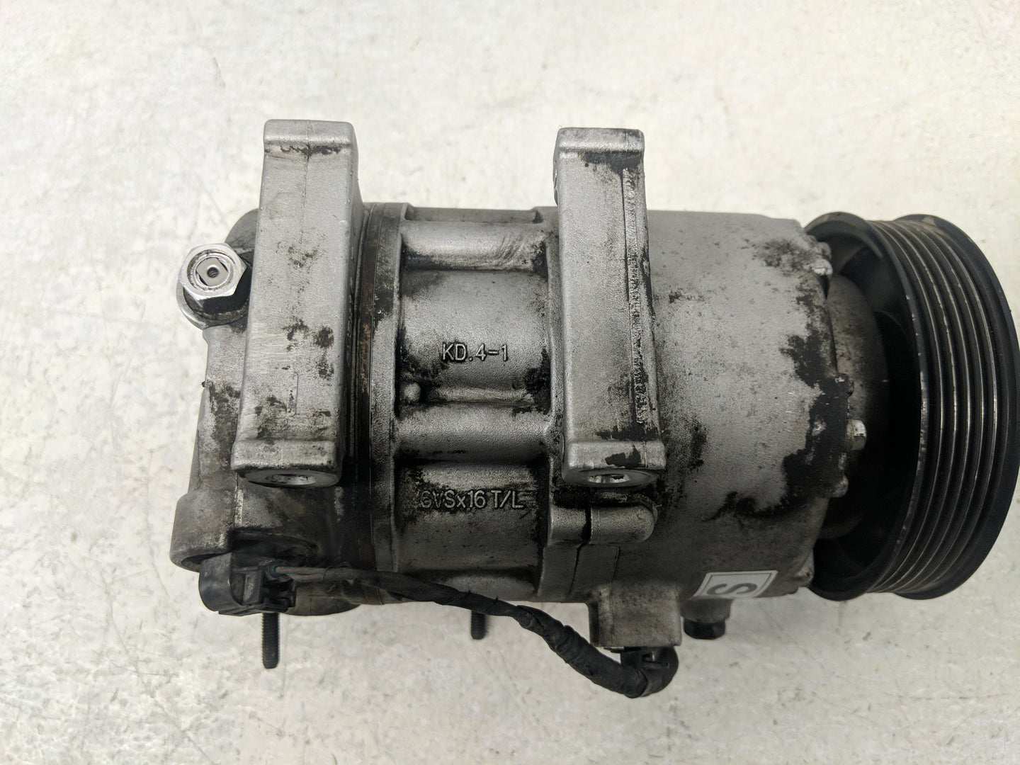 2012-2014 Hyundai Sonata Air Conditioning A/c Ac Compressor Oem - Oemusedautoparts1.com