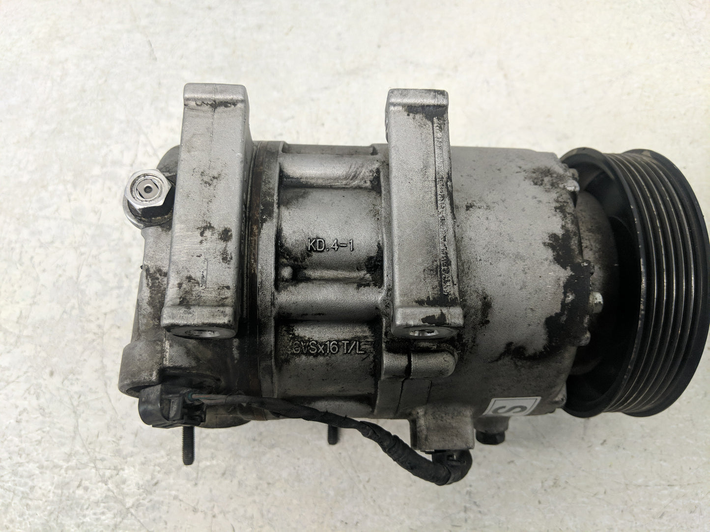 2012-2014 Hyundai Sonata Air Conditioning A/c Ac Compressor Oem - Oemusedautoparts1.com