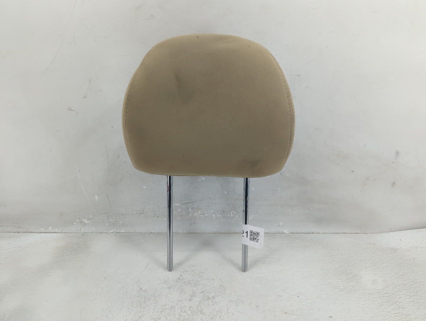 2013 Hyundai Sonata Headrest Head Rest Front Driver Passenger Seat Beige - Oemusedautoparts1.com
