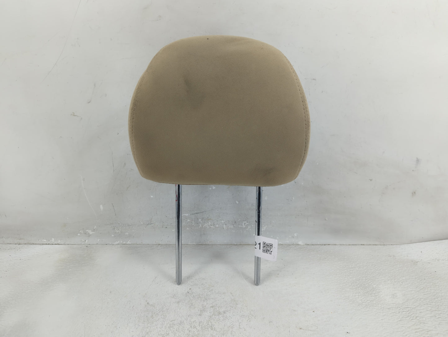 2013 Hyundai Sonata Headrest Head Rest Front Driver Passenger Seat Beige - Oemusedautoparts1.com