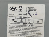 2013-2014 Hyundai Sonata Radio AM FM Cd Player Receiver Replacement P/N:96180-3Q700 Fits Fits 2013 2014 OEM Used Auto Parts 
