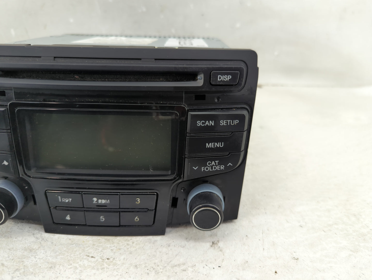 2012-2014 Hyundai Sonata Radio AM FM Cd Player Receiver Replacement P/N:96180-3Q700 Fits Fits 2012 2013 2014 OEM Used Auto P