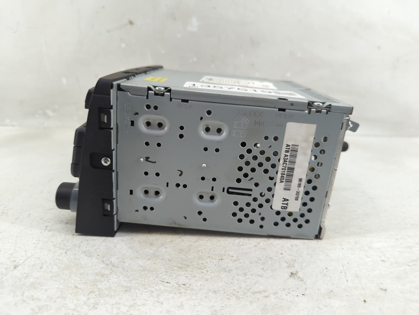 2012-2014 Hyundai Sonata Radio AM FM Cd Player Receiver Replacement P/N:96180-3Q700 Fits Fits 2012 2013 2014 OEM Used Auto P