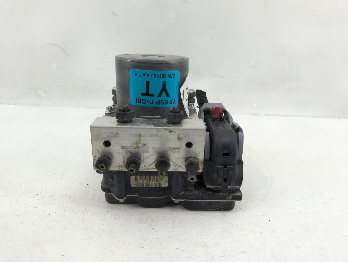 2011-2013 Hyundai Sonata ABS Pump Control Module Replacement P/N:58920-3Q500 0 265 238 094 Fits Fits 2011 2012 2013 OEM Used