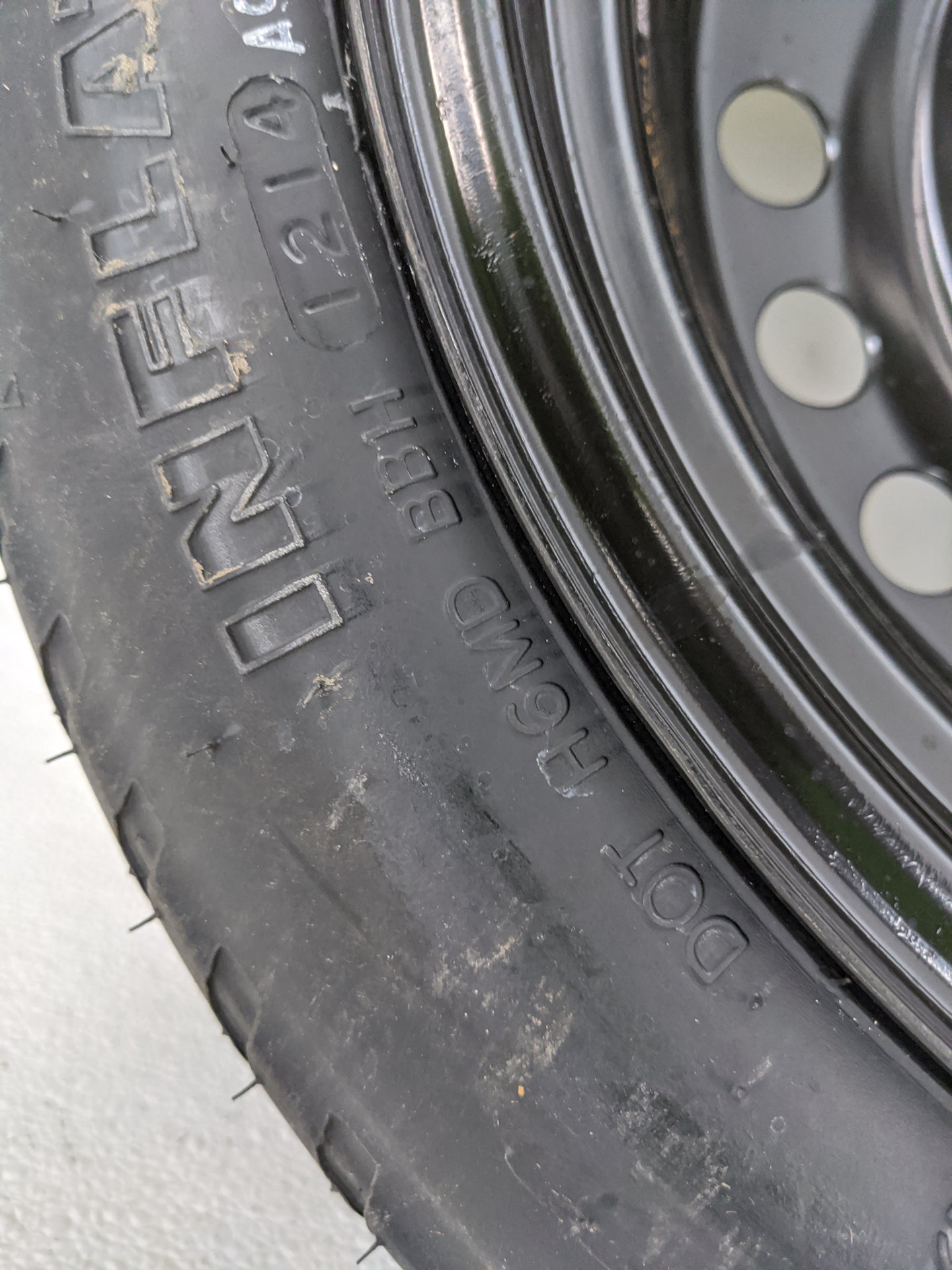 2006-2017 Hyundai Sonata Spare Donut Tire Wheel Rim Oem - Oemusedautoparts1.com