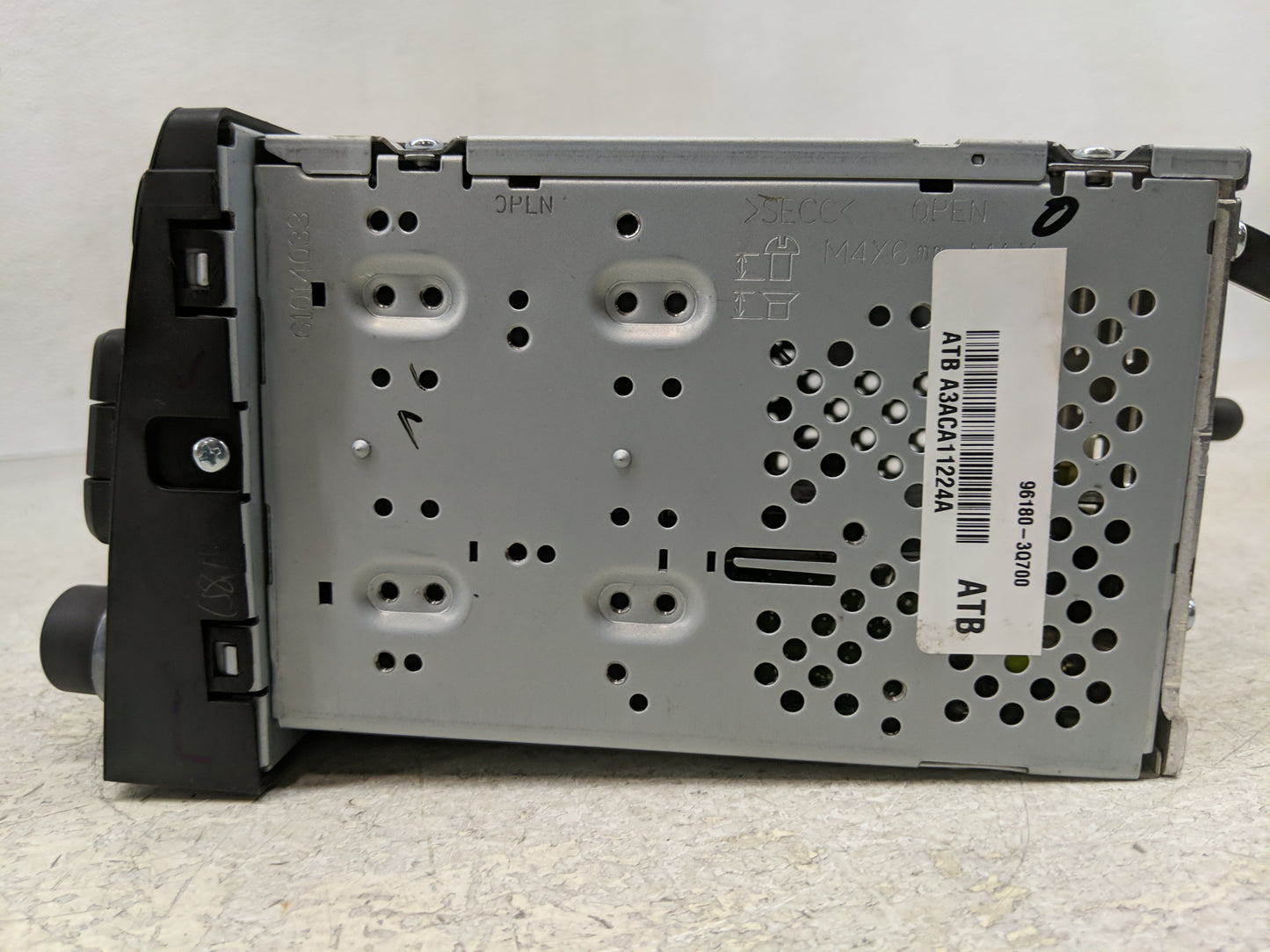 2012-2014 Hyundai Sonata Radio AM FM Cd Player Receiver Replacement P/N:96180-3Q700 Fits Fits 2012 2013 2014 OEM Used Auto P