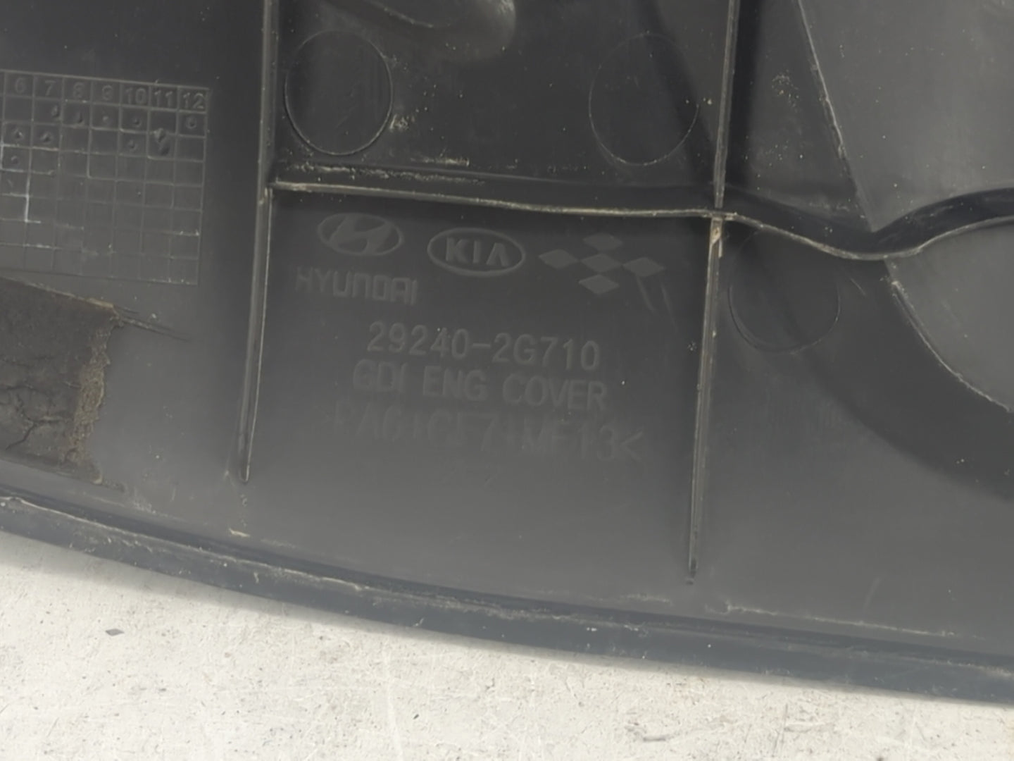 2013 Hyundai Sonata Engine Cover - Oemusedautoparts1.com
