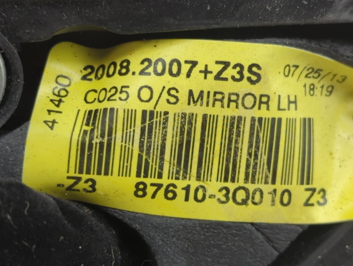 2011-2014 Hyundai Sonata Driver Side View Mirror - Left Door Mirror OEM Used - Oemusedautoparts1.com
