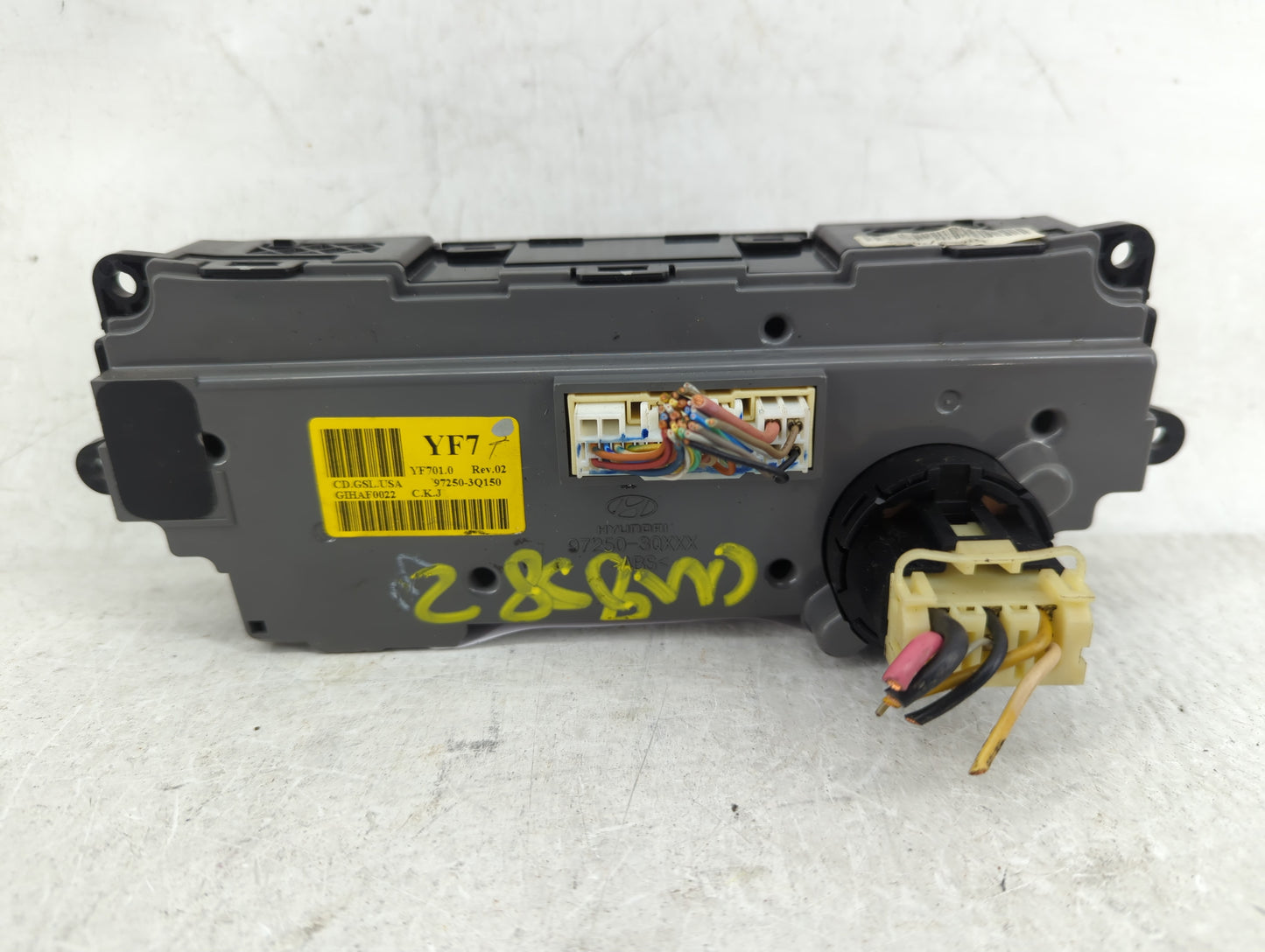 2011-2013 Hyundai Sonata Climate Control Module Temperature AC/Heater Replacement P/N:97250-3Q150 Fits Fits 2011 2012 2013 O