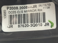 2011-2014 Hyundai Sonata Passenger Side View Mirror - Right Door Mirror OEM Used - Oemusedautoparts1.com