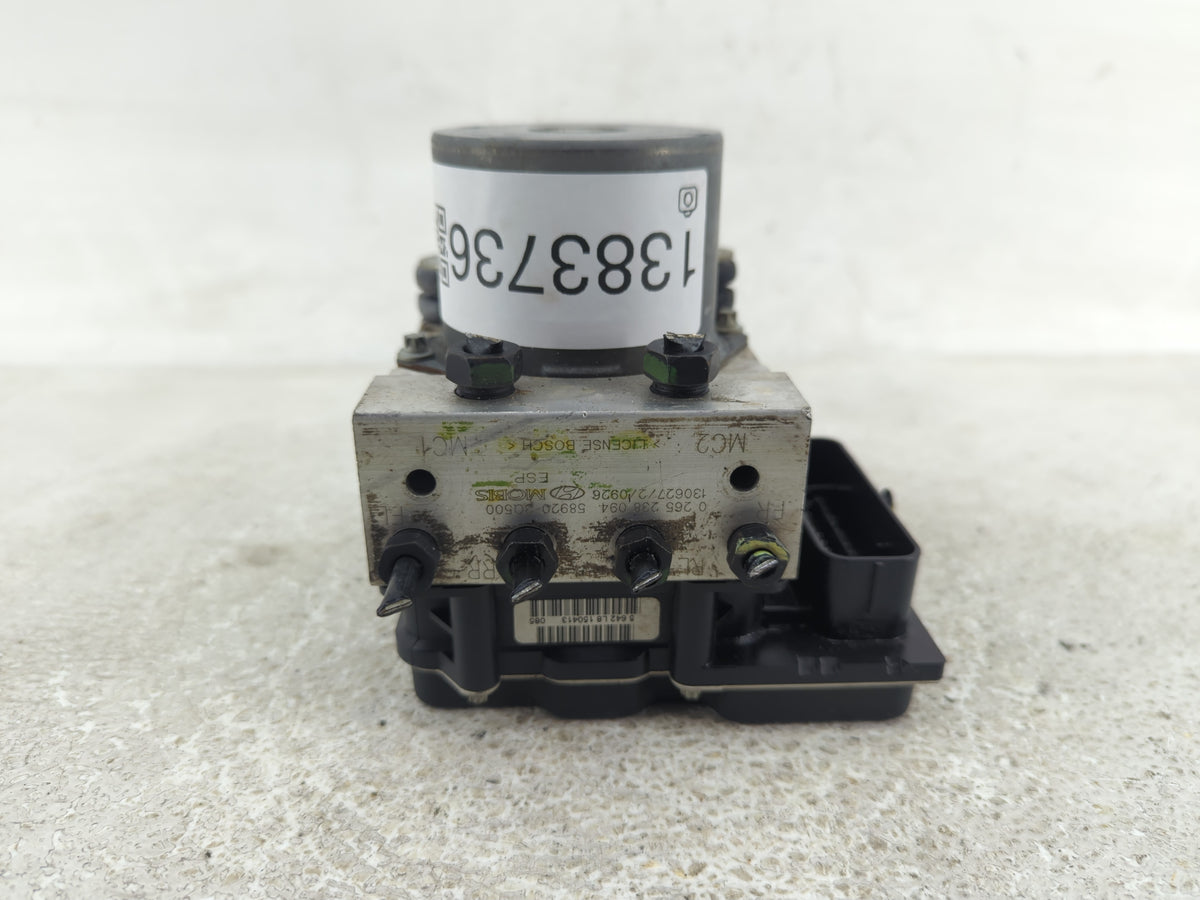 2011-2013 Hyundai Sonata Anti-Lock Brake ABS Pump Module Actuator OEM Fits Fits 2011 2012 2013 OEM Used Auto Parts - Oemused