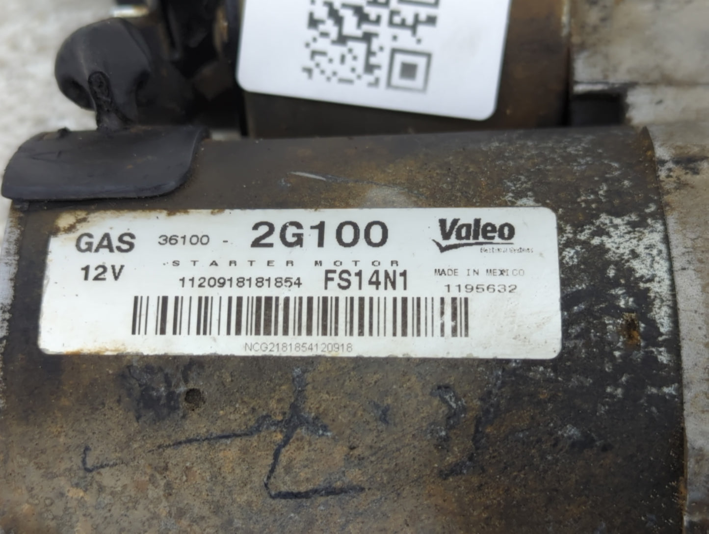 2008-2014 Hyundai Sonata Car Starter Motor Solenoid OEM P/N:36100-2G100 36100-2G400 Fits Fits 2008 2009 2010 2011 2012 2013 