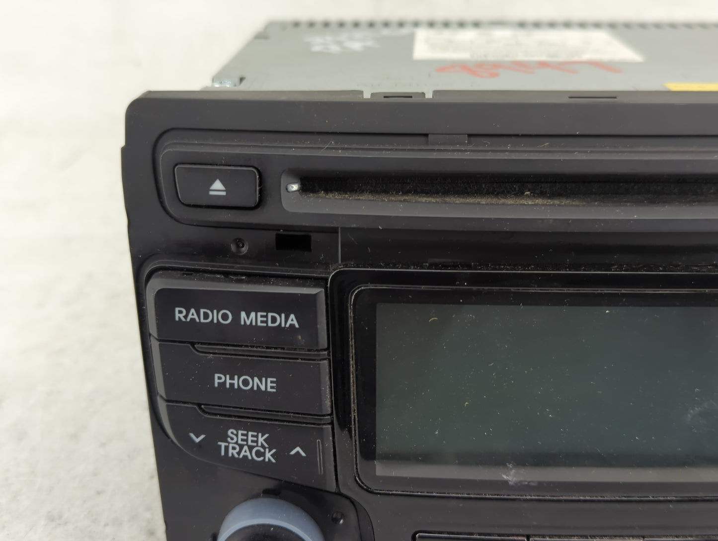 2013-2014 Hyundai Sonata Radio AM FM Cd Player Receiver Replacement P/N:96180-3Q700 Fits Fits 2013 2014 OEM Used Auto Parts 