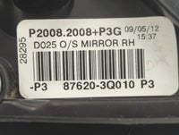 2011-2014 Hyundai Sonata Passenger Side View Mirror - Right Door Mirror OEM Used - Oemusedautoparts1.com