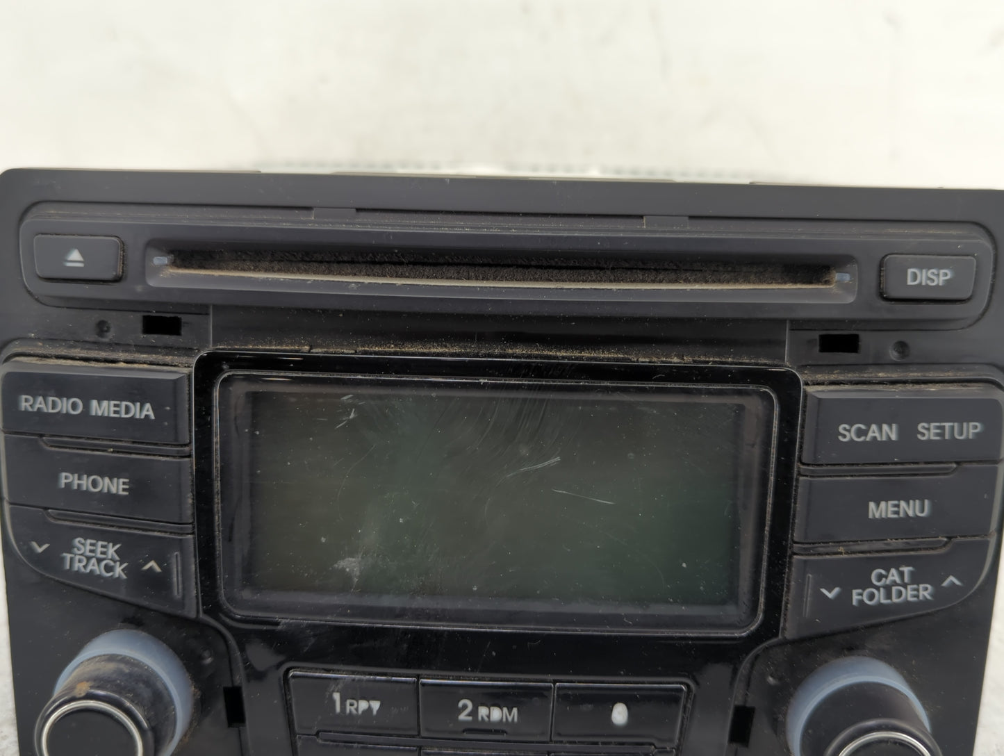 2012-2014 Hyundai Sonata Radio AM FM Cd Player Receiver Replacement P/N:96180-3Q700 Fits Fits 2012 2013 2014 OEM Used Auto P