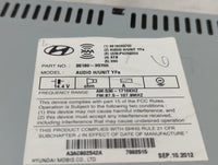 2012-2014 Hyundai Sonata Radio AM FM Cd Player Receiver Replacement P/N:96180-3Q700 Fits Fits 2012 2013 2014 OEM Used Auto P
