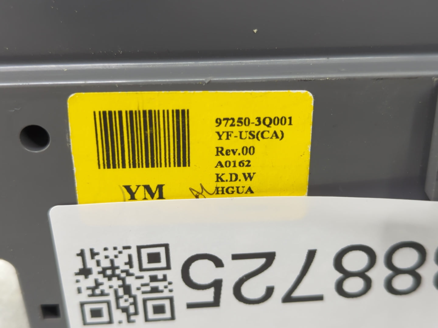 2013 Hyundai Sonata Climate Control Module Temperature AC/Heater Replacement P/N:97250-3Q001 Fits OEM Used Auto Parts - Oemu