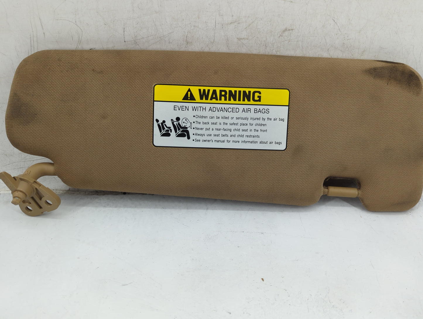 2011-2015 Hyundai Sonata Sun Visor Shade Replacement Driver Left Mirror Fits Fits 2011 2012 2013 2014 2015 OEM Used Auto Par
