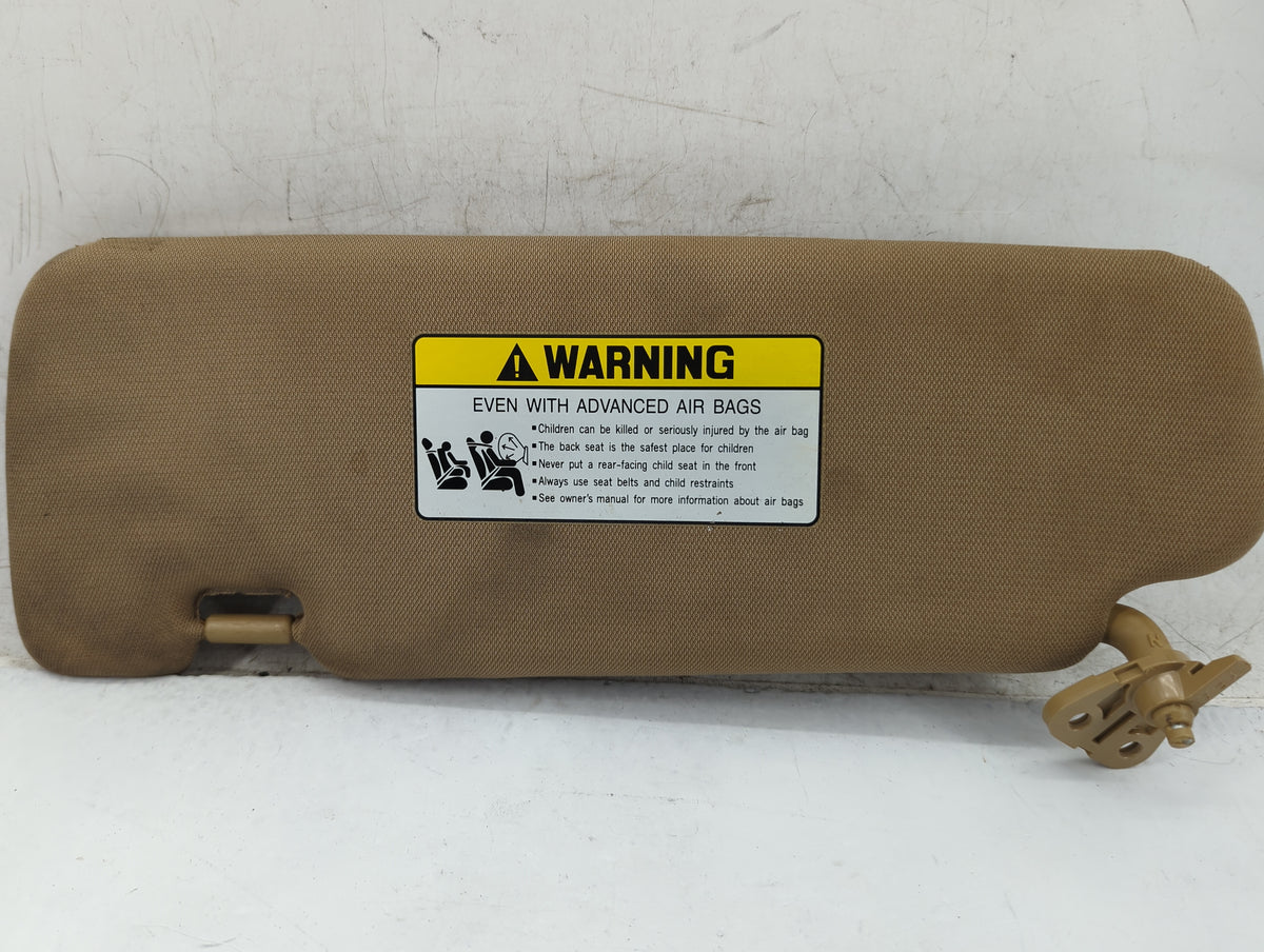 2011-2015 Hyundai Sonata Sun Visor Shade Replacement Passenger Right Mirror Fits Fits 2011 2012 2013 2014 2015 OEM Used Auto