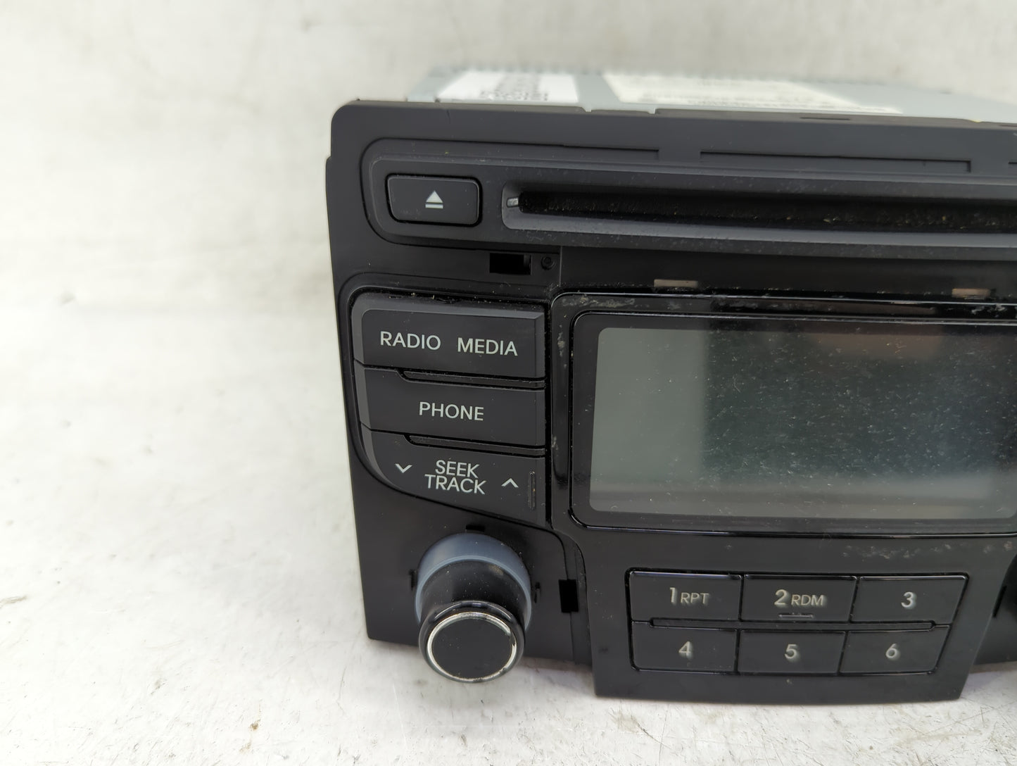 2013 Hyundai Sonata Radio AM FM Cd Player Receiver Replacement P/N:96180-3Q6004X Fits OEM Used Auto Parts - Oemusedautoparts