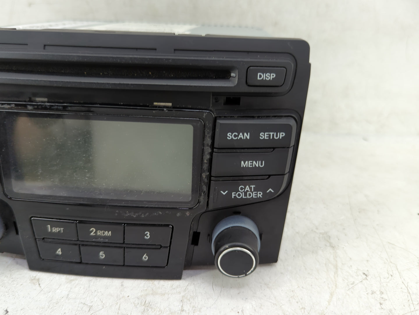 2013 Hyundai Sonata Radio AM FM Cd Player Receiver Replacement P/N:96180-3Q6004X Fits OEM Used Auto Parts - Oemusedautoparts