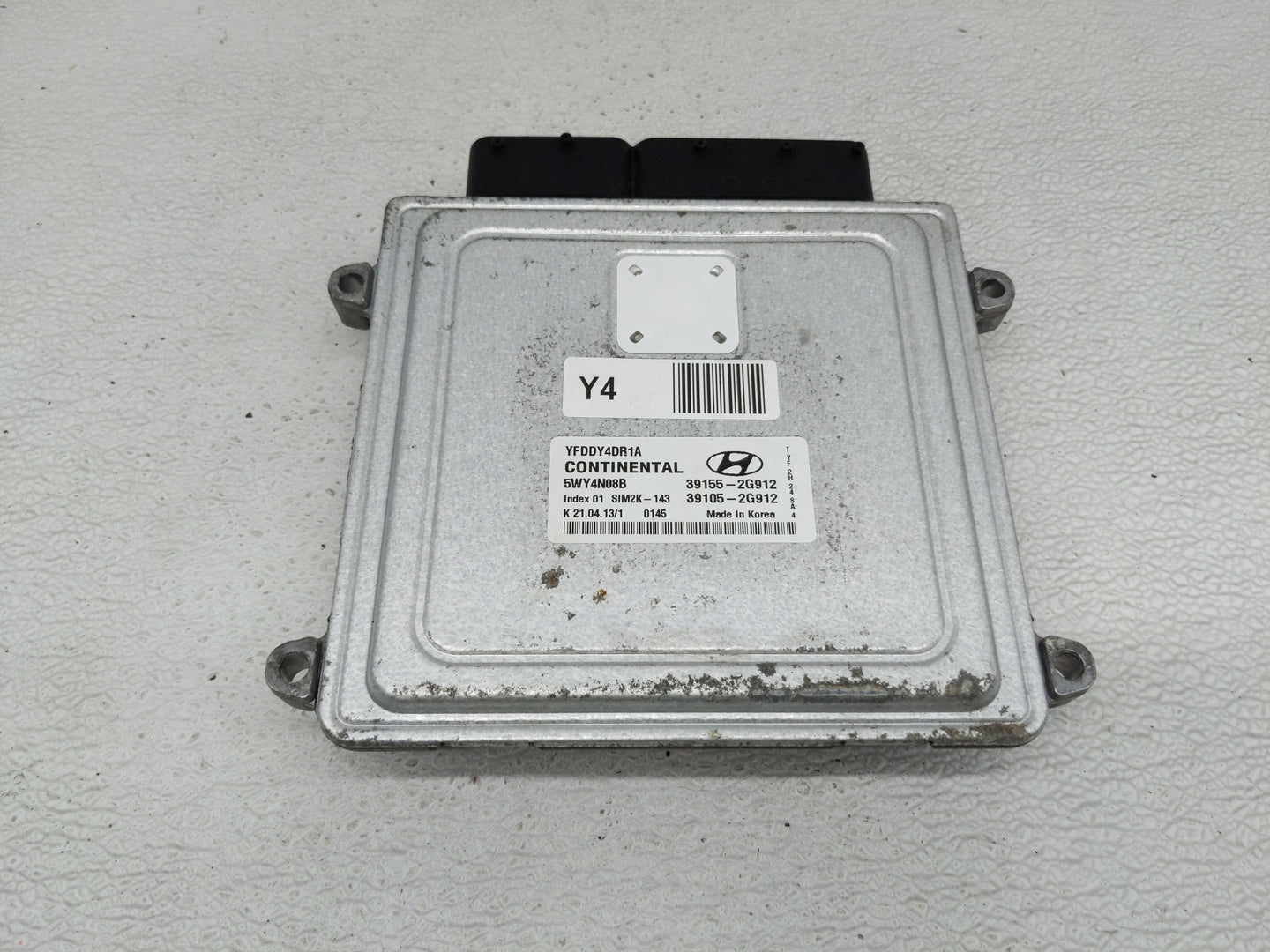 2011-2015 Hyundai Sonata PCM Engine Control Computer ECU ECM PCU OEM P/N:39105-2G912 39155-2G912 Fits OEM Used Auto Parts - 