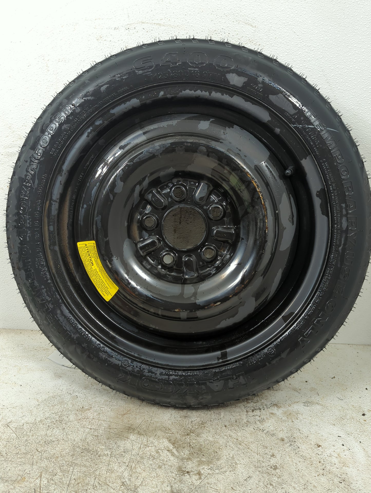 2013 Hyundai Sonata Spare Donut Tire Wheel Rim Oem - Oemusedautoparts1.com