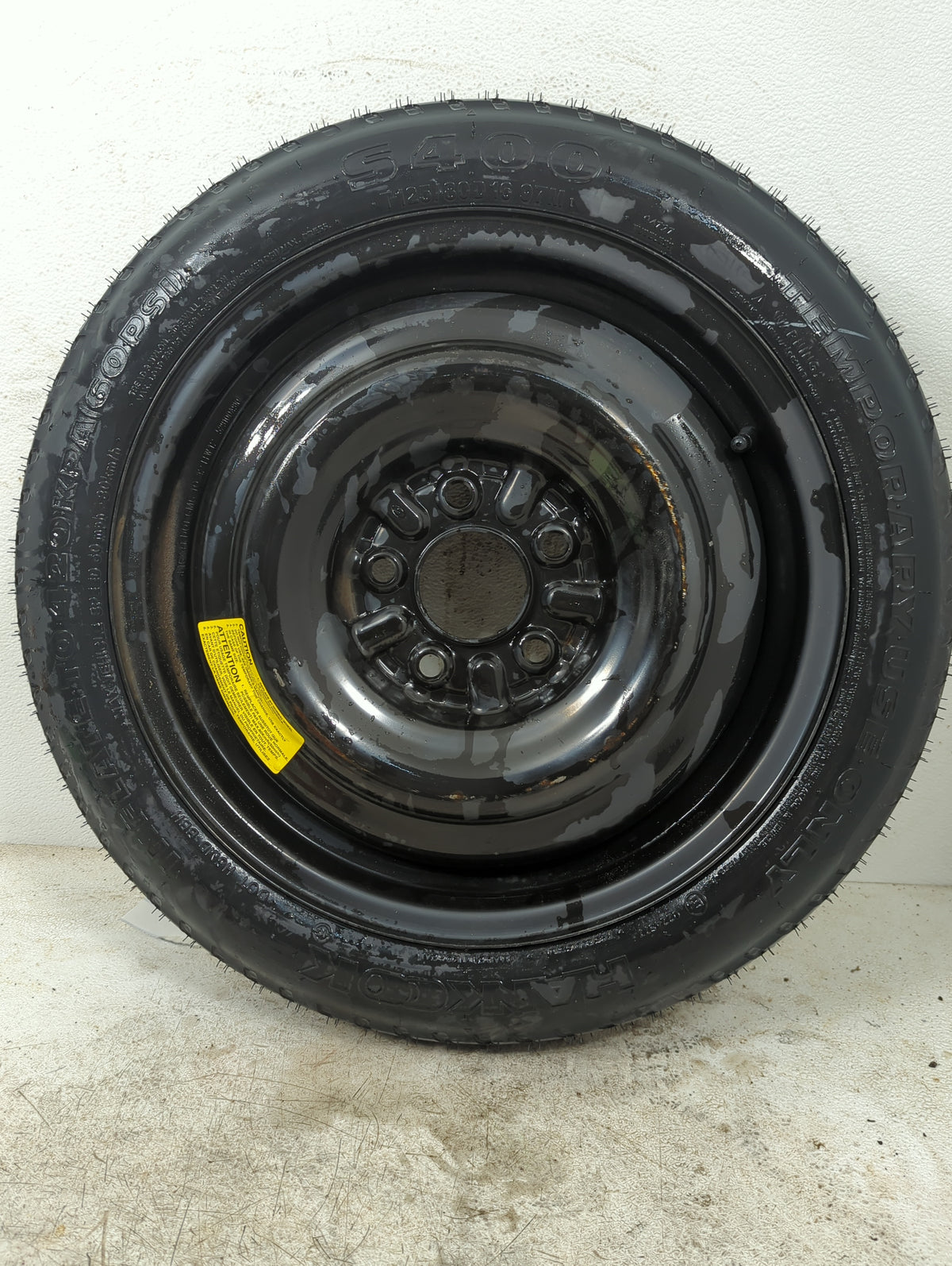 2013 Hyundai Sonata Spare Donut Tire Wheel Rim Oem - Oemusedautoparts1.com
