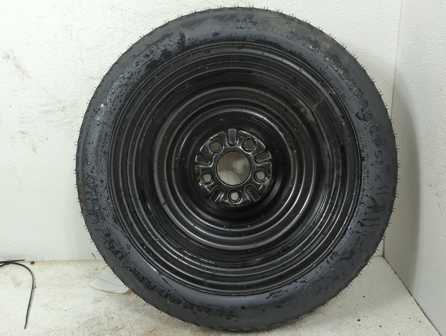 2013 Hyundai Sonata Spare Donut Tire Wheel Rim Oem - Oemusedautoparts1.com