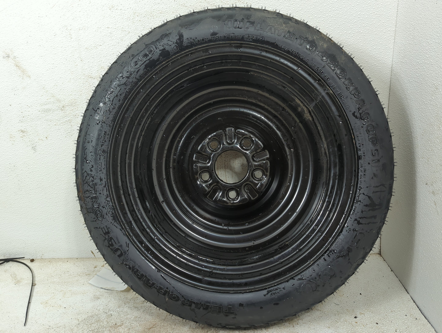 2013 Hyundai Sonata Spare Donut Tire Wheel Rim Oem - Oemusedautoparts1.com