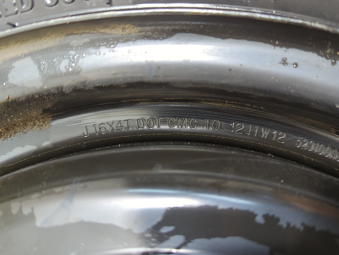 2013 Hyundai Sonata Spare Donut Tire Wheel Rim Oem - Oemusedautoparts1.com
