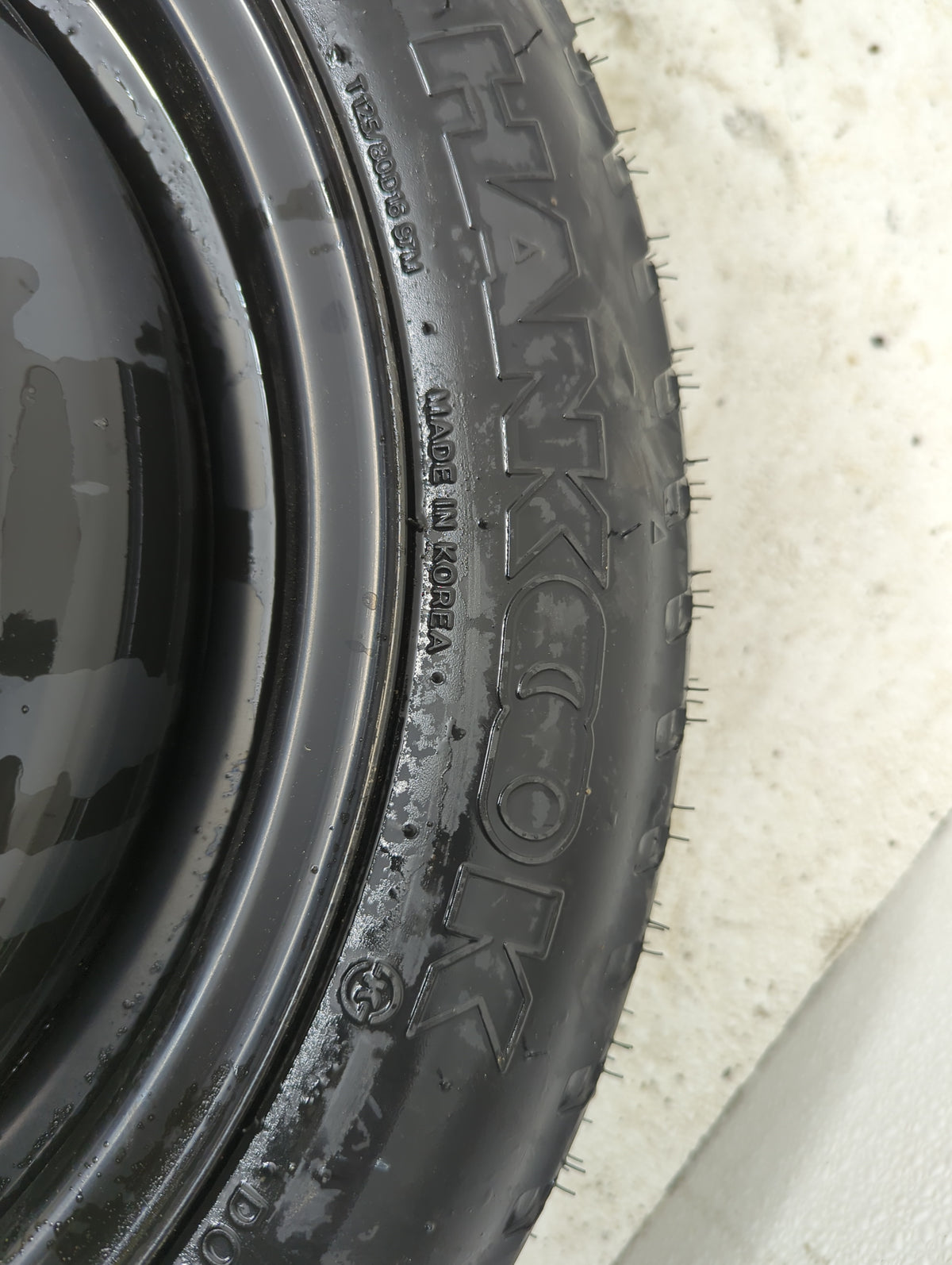 2013 Hyundai Sonata Spare Donut Tire Wheel Rim Oem - Oemusedautoparts1.com