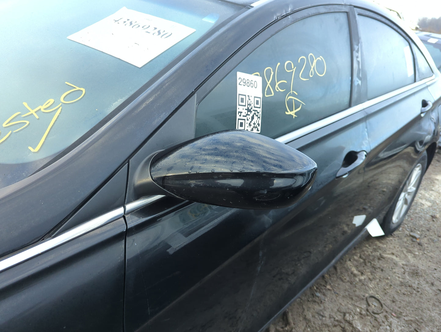 2011-2014 Hyundai Sonata Driver Side View Mirror - Left Door Mirror OEM Used - Oemusedautoparts1.com