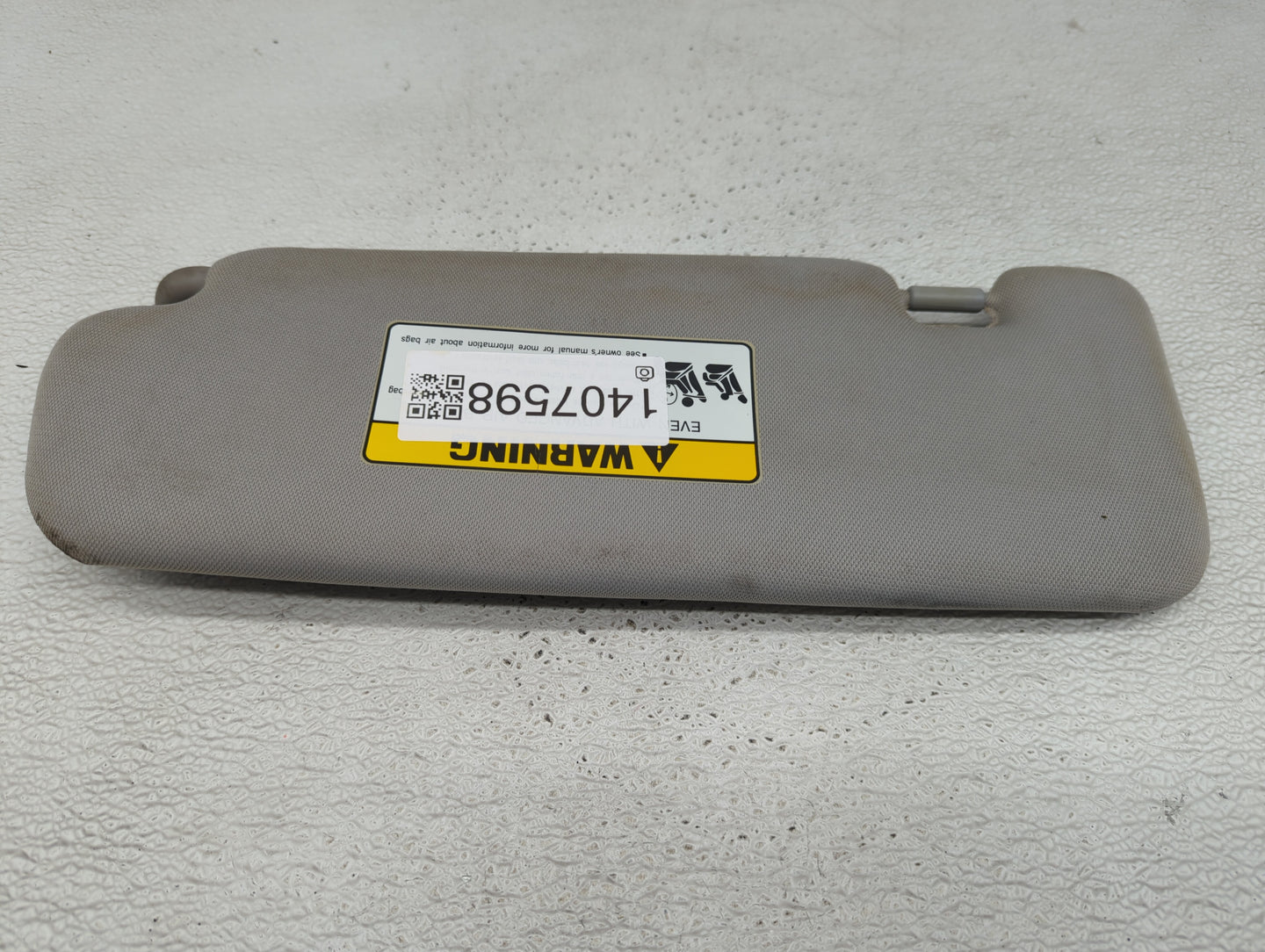 2011-2015 Hyundai Sonata Sun Visor Shade Replacement Passenger Right Mirror Fits Fits 2011 2012 2013 2014 2015 OEM Used Auto