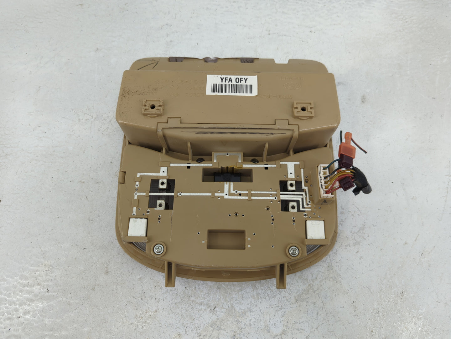2011-2015 Hyundai Sonata Overhead Roof Console 1408491 - Oemusedautoparts1.com