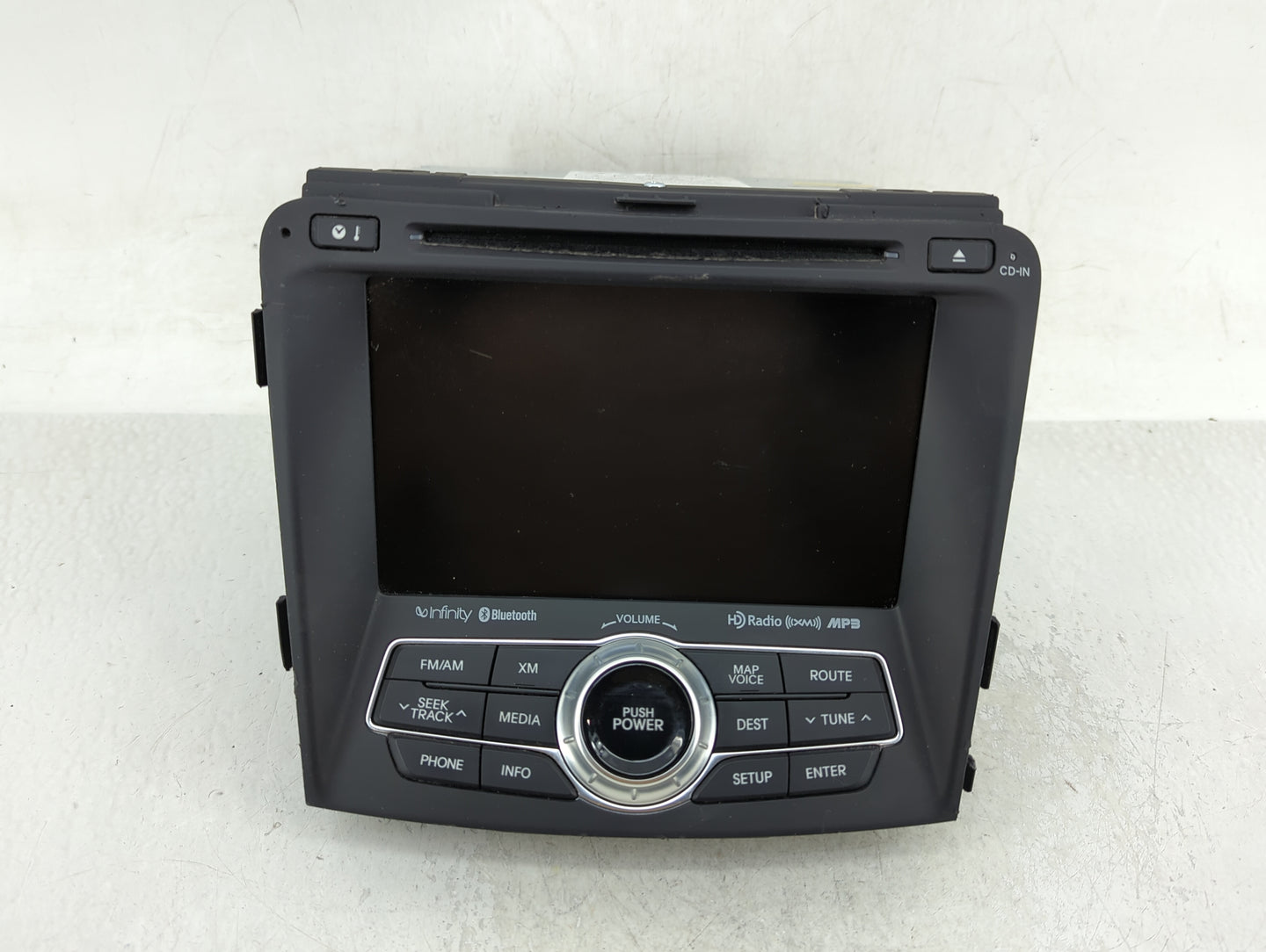 2011-2015 Hyundai Sonata Radio AM FM Cd Player Receiver Replacement P/N:96560-4R7064X Fits Fits 2011 2012 2013 2014 2015 OEM
