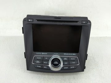 2011-2015 Hyundai Sonata Radio AM FM Cd Player Receiver Replacement P/N:96560-4R7064X Fits Fits 2011 2012 2013 2014 2015 OEM