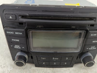 2012-2014 Hyundai Sonata Radio AM FM Cd Player Receiver Replacement P/N:96180-3Q700 Fits Fits 2012 2013 2014 OEM Used Auto P