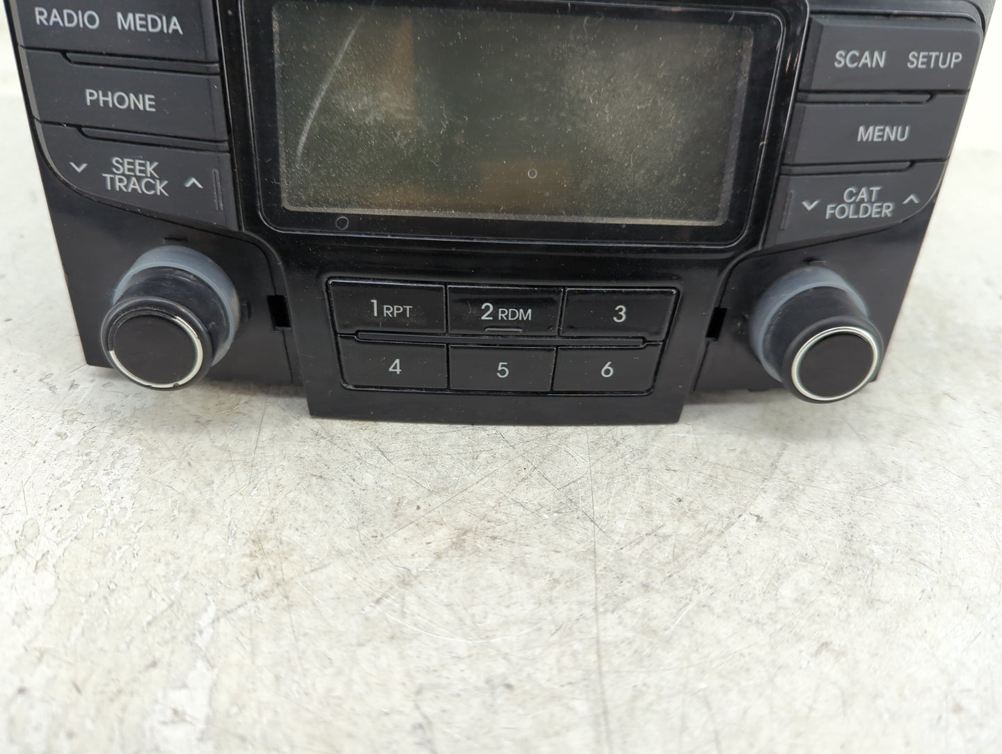 2012-2014 Hyundai Sonata Radio AM FM Cd Player Receiver Replacement P/N:96180-3Q700 TQ8-AC1B0INAN Fits Fits 2012 2013 2014 O